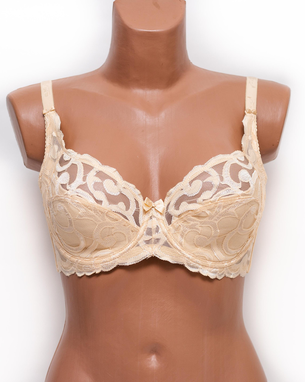 Бюстгальтер мереживний Anfen 609-6 бежевий 609-6-4