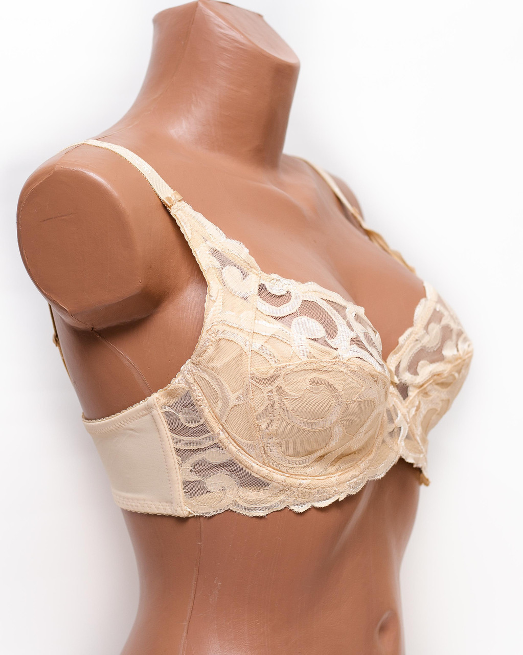 Бюстгальтер мереживний Anfen 609-6 бежевий 609-6-4