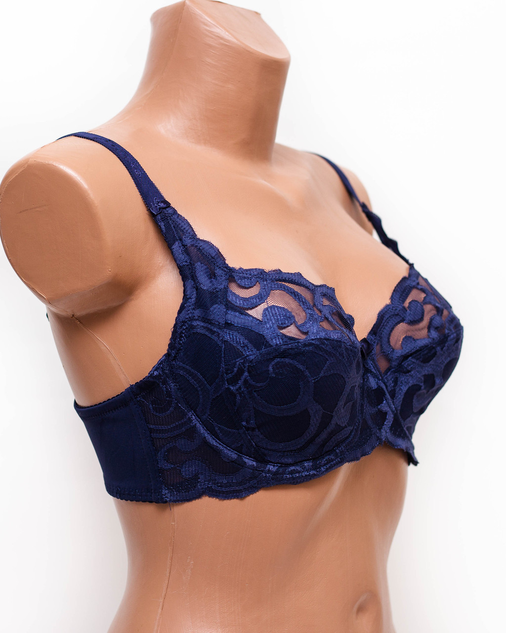 Бюстгальтер мереживний Anfen 609-6 синій 609-6-5