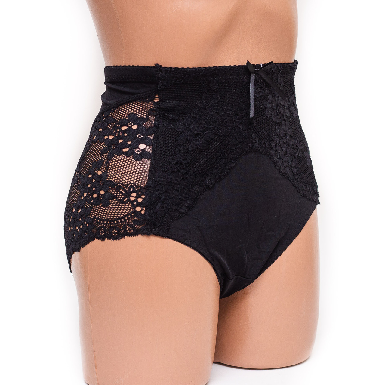 Трусики женские микрофибра Nadizi 8008 черные k3334-1