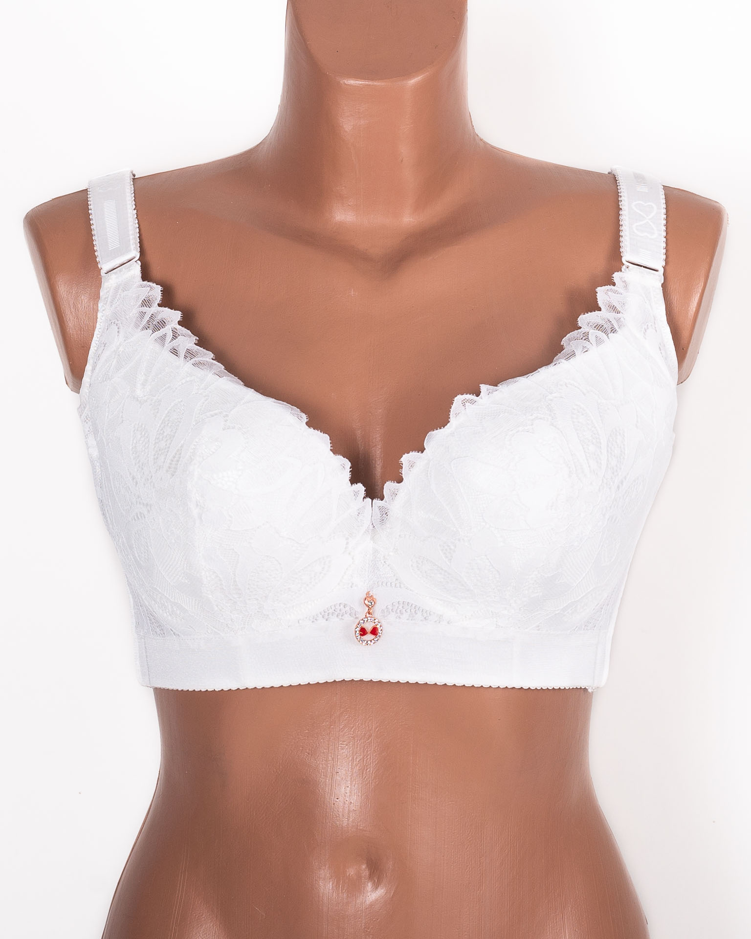  Бюстгальтер формова чашка з широкою спинкою Люся 8199 білий 5334-2