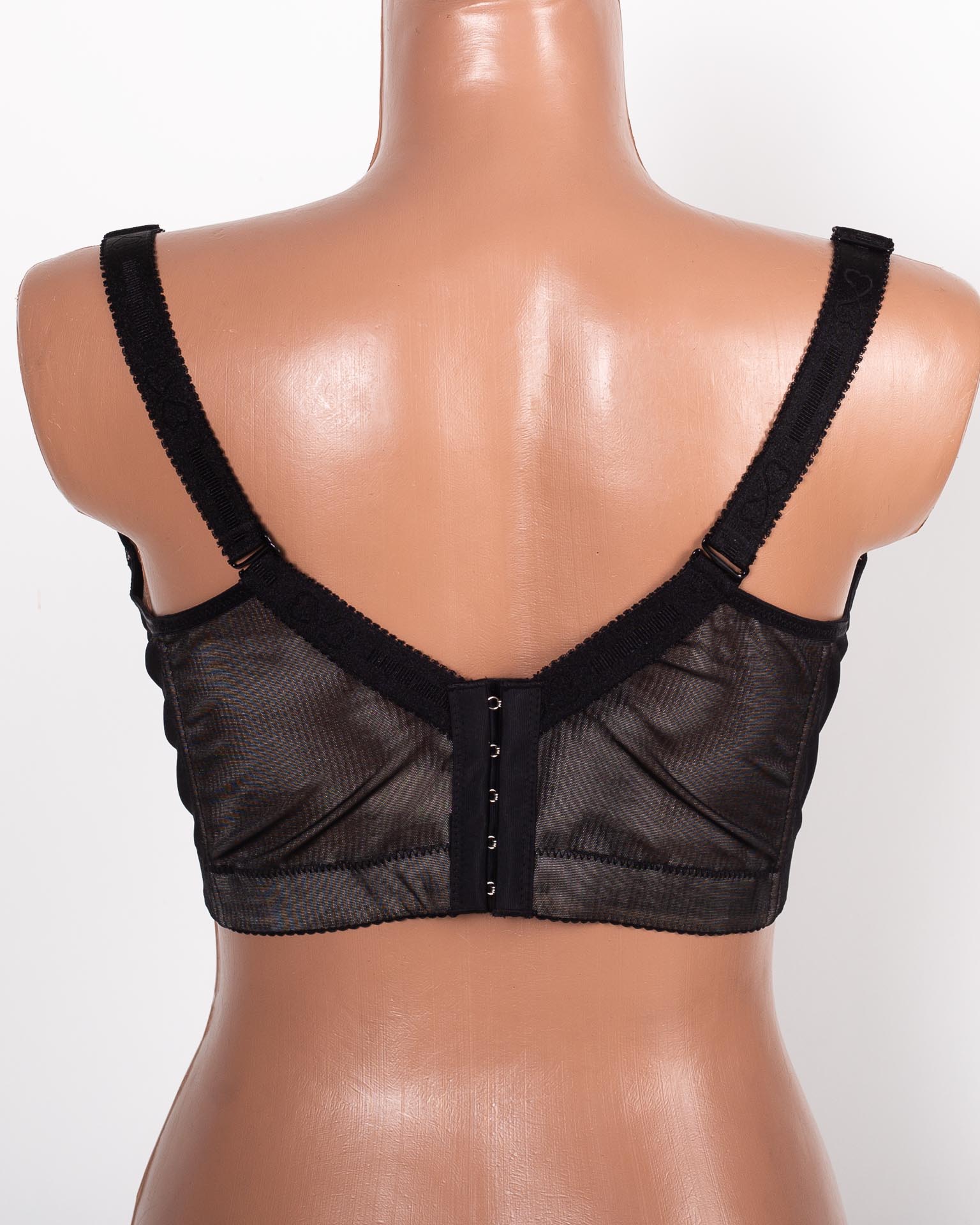  Бюстгальтер формова чашка з широкою спинкою Люся 8199 чорний 5334-4