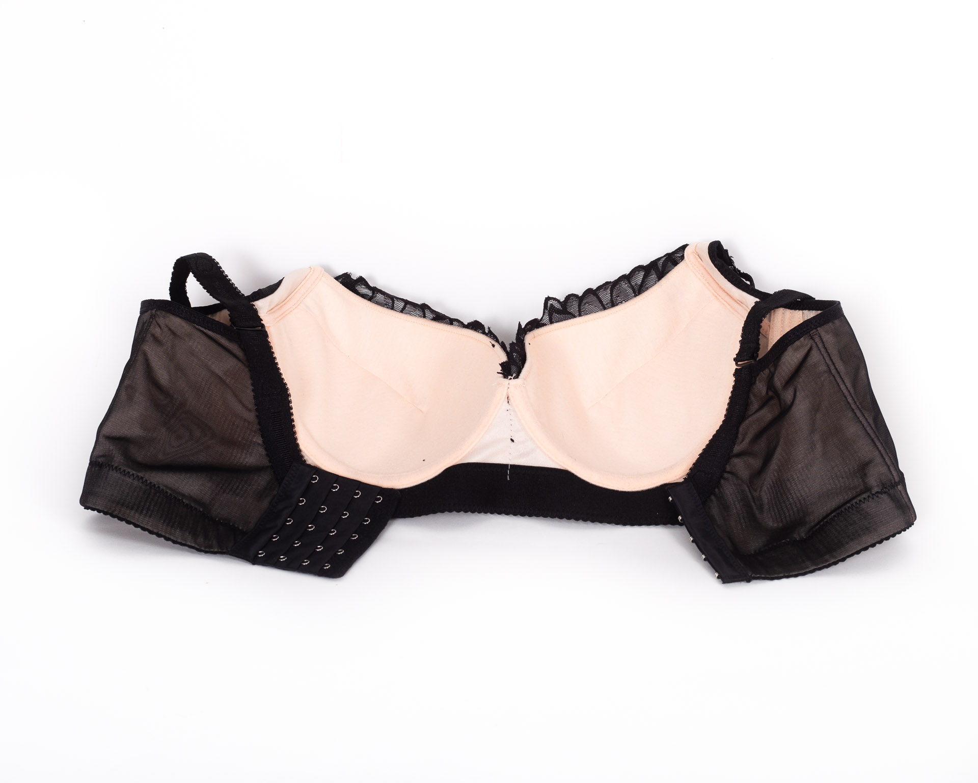  Бюстгальтер формова чашка з широкою спинкою Люся 8199 чорний 5334-4