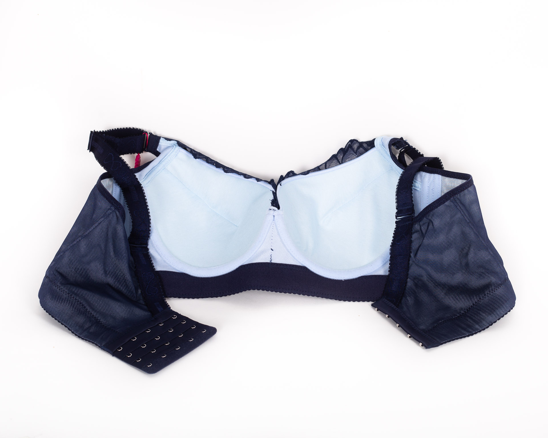 Бюстгальтер формова чашка з широкою спинкою Люся 8199 синій 5334-3