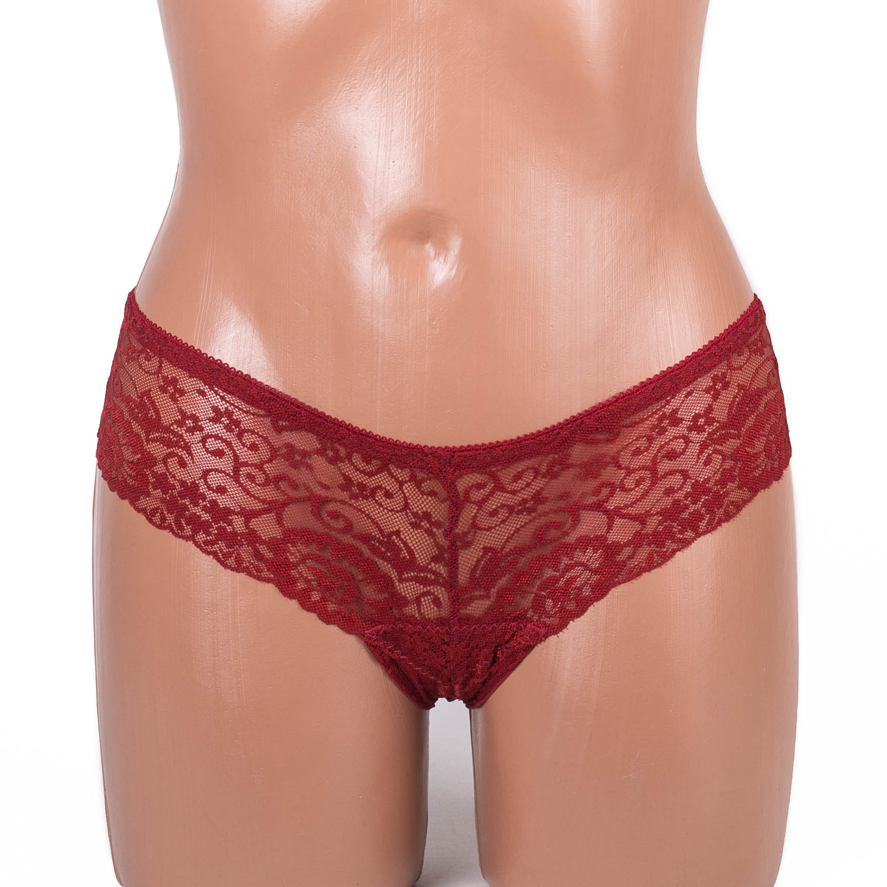 Трусики-бразиліани Wiwi Collection бордові 4090-1